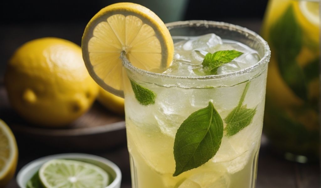 yeşil çaylı limonata