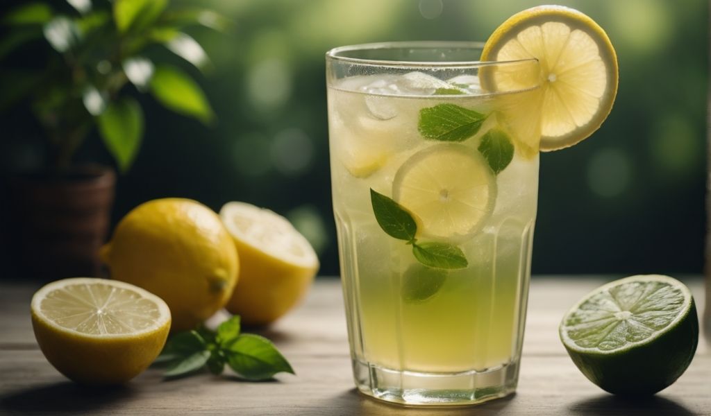 yeşil çaylı limonata